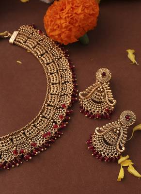 Choker Set - Temple Jewellery 4