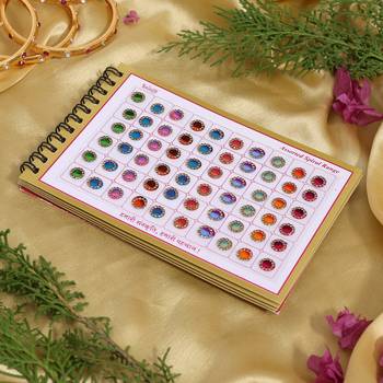 Assorted color bindi book for women & girls- total pieces- 360 1