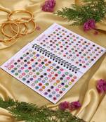 Assorted color bindi book for women & girls- total pieces- 576