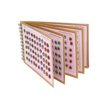 Assorted color bindi book for women & girls- total pieces- 360 2