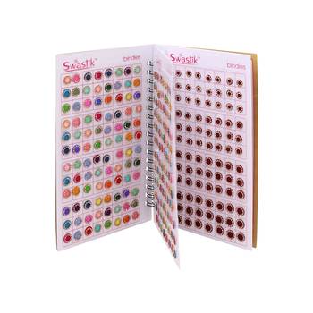 Assorted color bindi book for women & girls- total pieces- 576 2