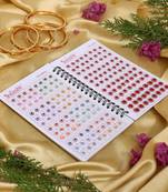 Assorted color bindi book for women & girls- total pieces- 576