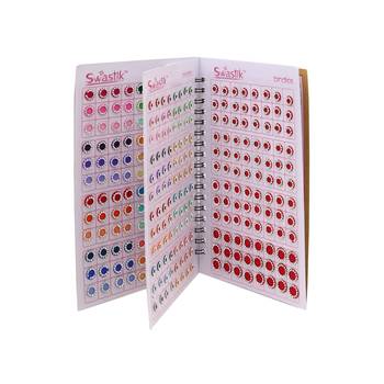 Assorted color bindi book for women & girls- total pieces- 576 2