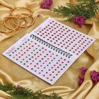 Assorted color bindi book for women & girls- total pieces- 576 1