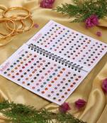 Assorted color bindi book for women & girls- total pieces- 576