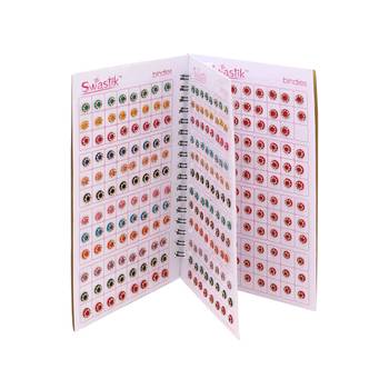 Assorted color bindi book for women & girls- total pieces- 576 2