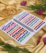 Assorted color plain bindi book for women & girls- total pieces- 960