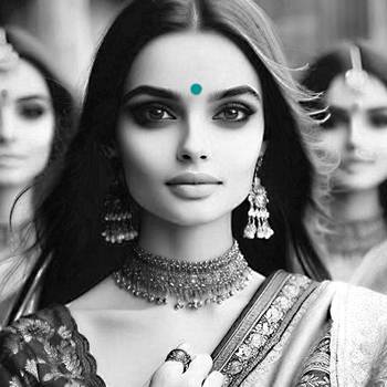 Assorted color silver zari border bindi book for women & girls- total pieces- 576 4
