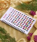Assorted color bindi book for women & girls- total pieces- 480