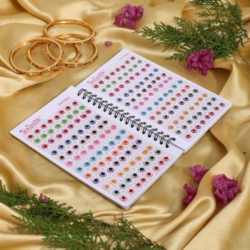 Assorted color bindi book for women & girls- total pieces- 960 1
