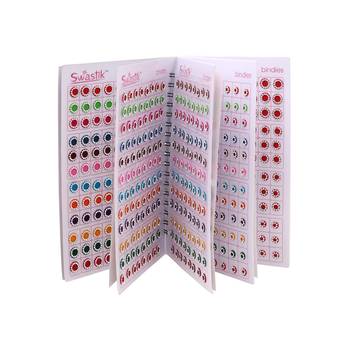 Assorted color bindi book for women & girls- total pieces- 960 2