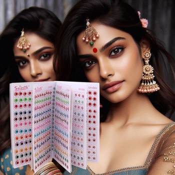 Assorted color bindi book for women & girls- total pieces- 960 3