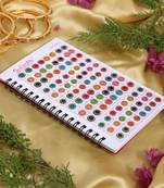 Assorted color bindi book for women & girls- total pieces- 576
