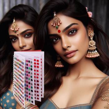 Assorted color bindi book for women & girls- total pieces- 576 3