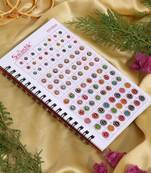 Assorted color bindi book for women & girls- total pieces- 480