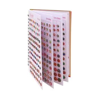 Assorted color bindi book for women & girls- total pieces- 480 2