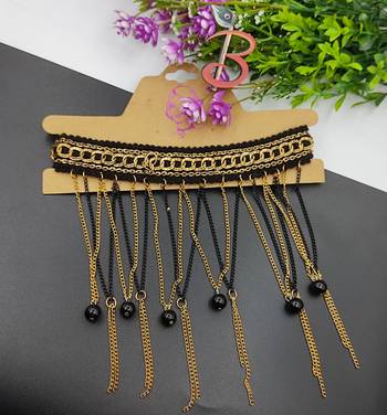 Black Clakar Necklace Set 2