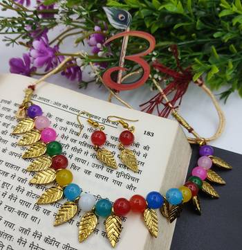 Multi Colour Liet Necklacer Set 1