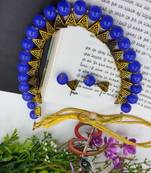 Blue Loop Necklacer Set