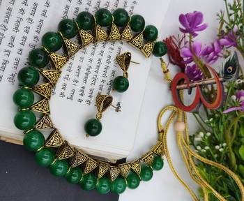 Green Loop Necklacer Set 1