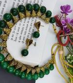 Green Loop Necklacer Set