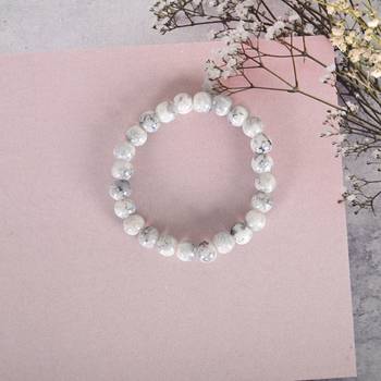 Unisex marbel elasticated bracelet 1
