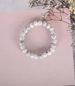 Unisex marbel elasticated bracelet