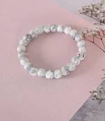 Unisex marbel elasticated bracelet