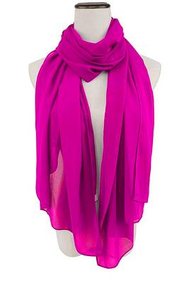 Purple embroidered georgette islamic-kaftans with hijab 3