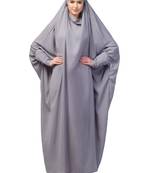 Nazneen Head to toe long cuff ready to wear one pc Jilbab with Naqab