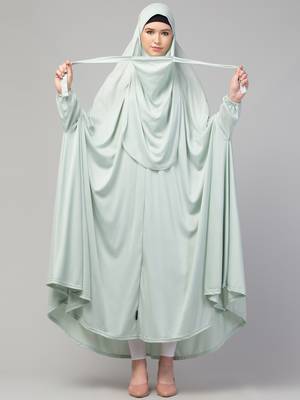 Extra Nose Piece Head To Toe Free Size Jilbab Prayer hijab for hajj and umrah 3