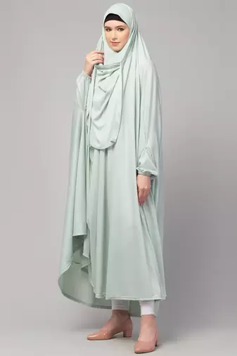 Extra Nose Piece Head To Toe Free Size Jilbab Prayer hijab for hajj and umrah
