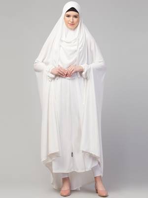 Extra Nose Piece Head To Toe Free Size Jilbab 1