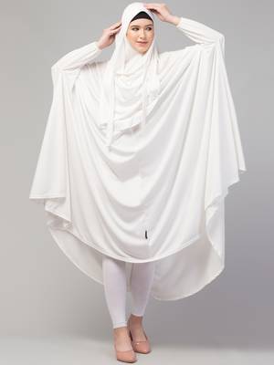 Extra Nose Piece Head To Toe Free Size Jilbab 3