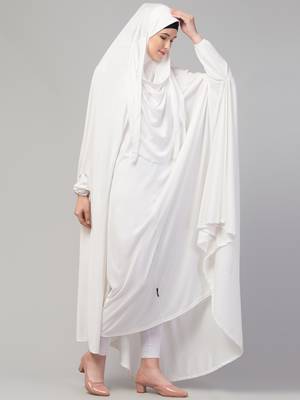 Extra Nose Piece Head To Toe Free Size Jilbab 6
