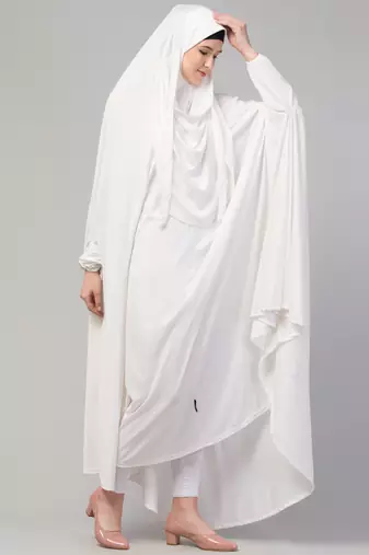 Extra Nose Piece Head To Toe Free Size Jilbab