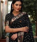 Dola Soft Silk Paithani With Bandhej Sarees 