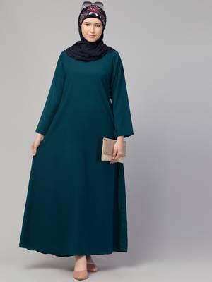 Flare daily wear basic Casual Abaya 3