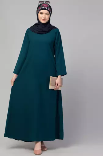 Flare daily wear basic Casual Abaya