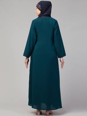 Flare daily wear basic Casual Abaya 5