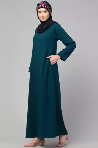 Flare daily wear basic Casual Abaya