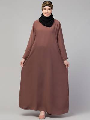 Flare daily wear basic Casual Abaya 1