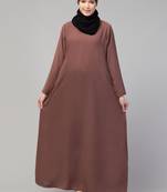 Flare daily wear basic Casual Abaya