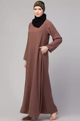 Flare daily wear basic Casual Abaya