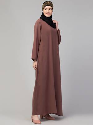 Flare daily wear basic Casual Abaya 6