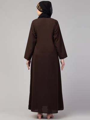 Flare daily wear basic Casual Abaya 4