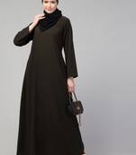 Flare daily wear basic Casual Abaya