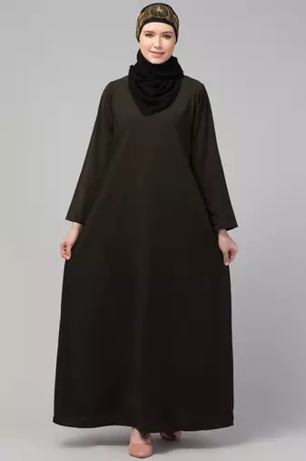 Flare daily wear basic Casual Abaya