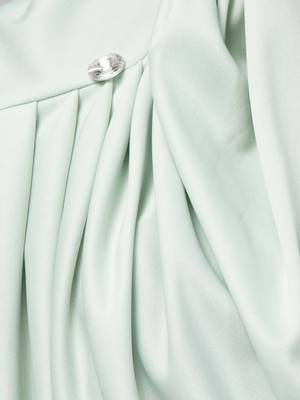 Front gather & pleated with Cristal stone ready to wear prayer Hijab  3