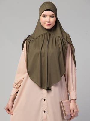Gathered Instant Ready to Wear Prayer Hijab 6